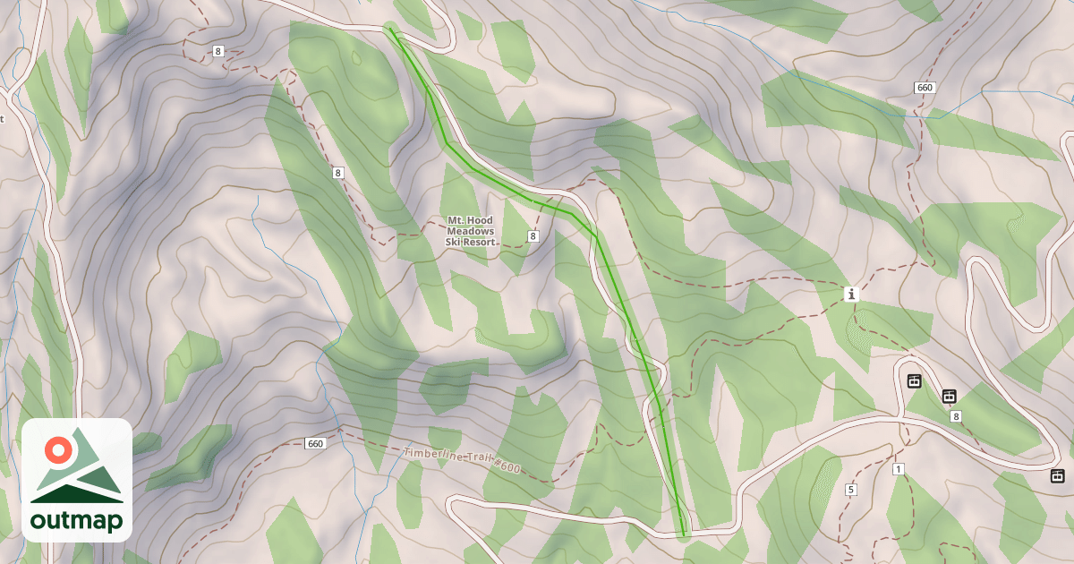 Map of North Canyon