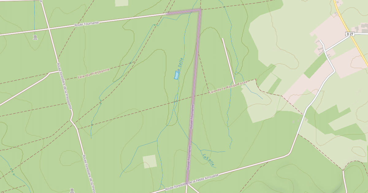 Map preview of Route Tournante