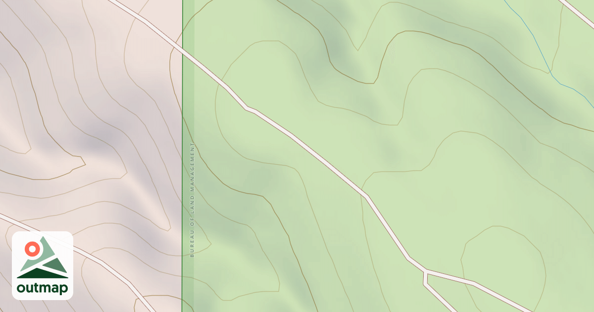 Map of BLM National GTLF Public Motorized Roads 6388196d-1860-4ed2-b948-2b5b2b66d114