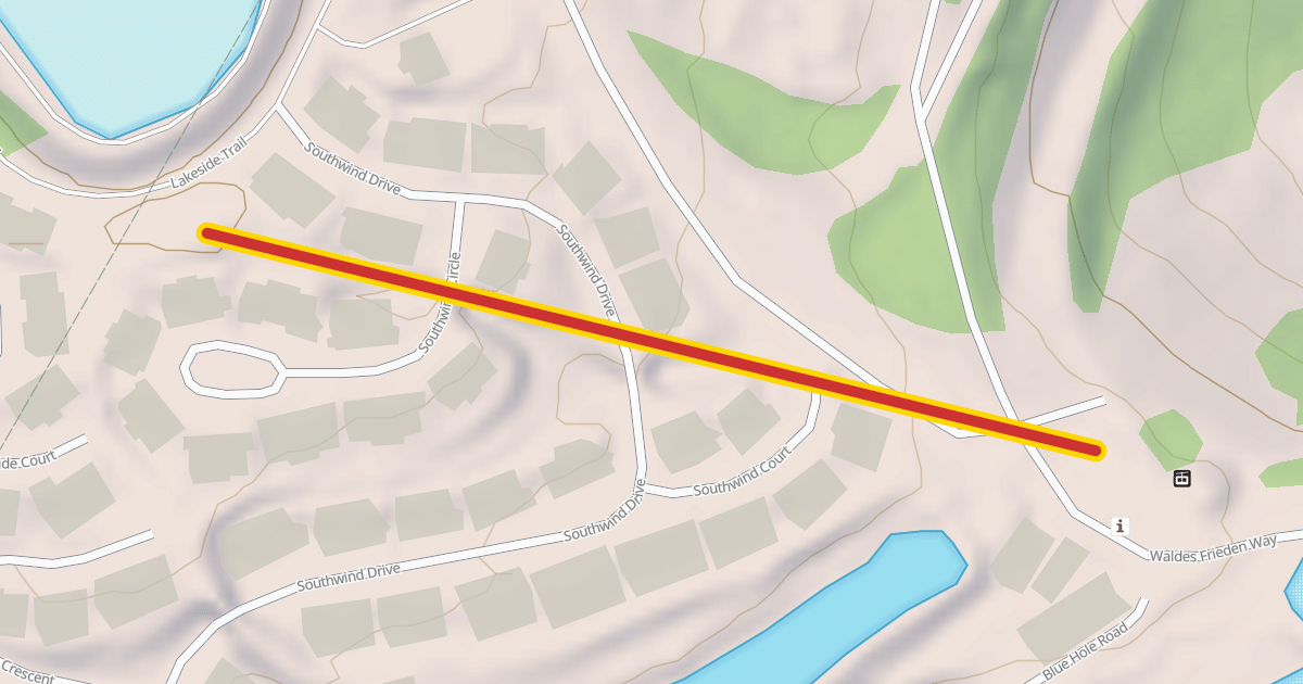 Map preview of Soutwind Lift