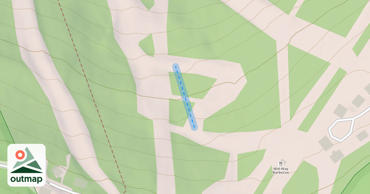Map of Laurel Run Glades