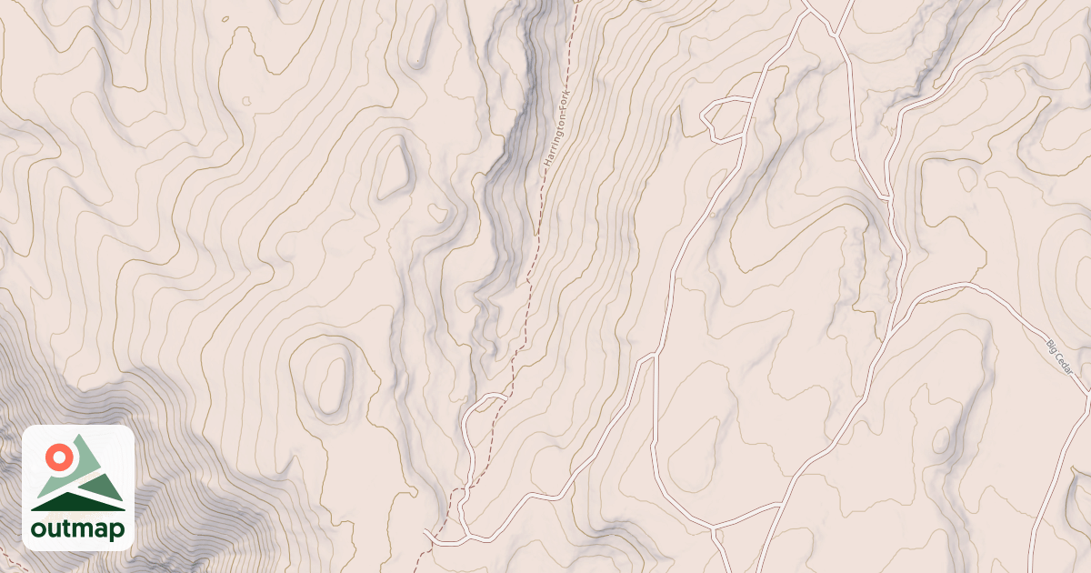 Map of HARRINGTON PK
