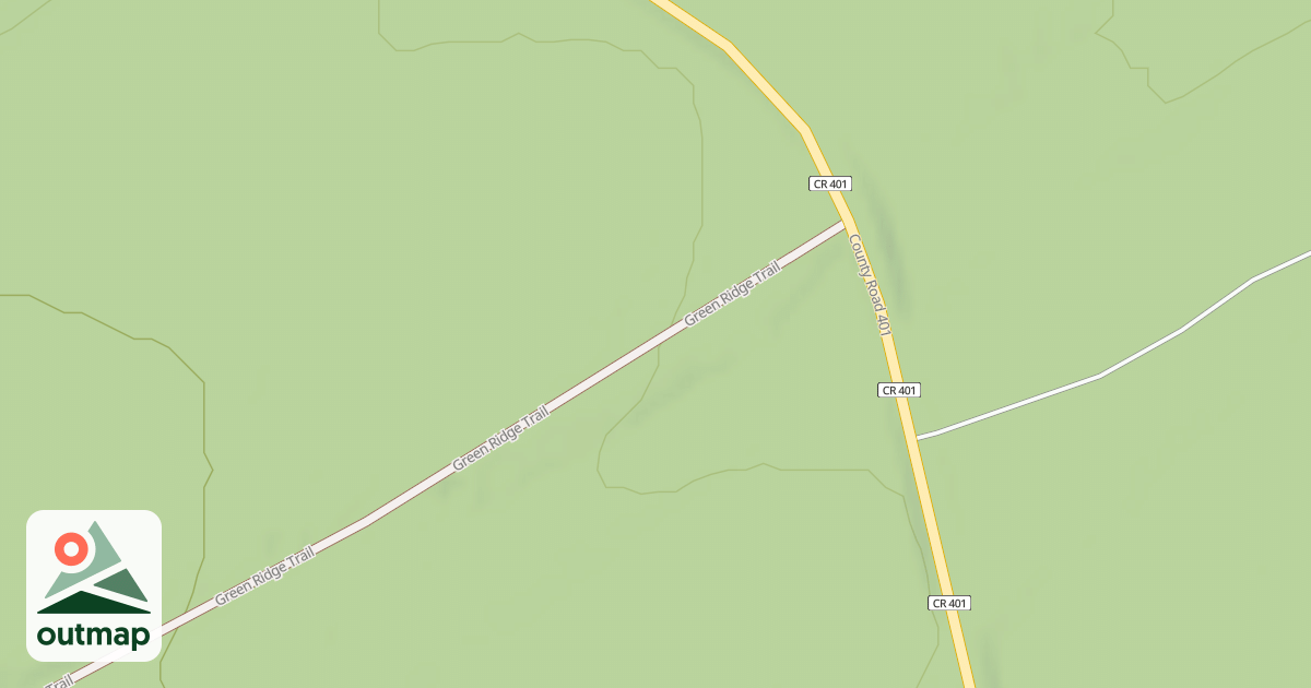 Map of DEEP CREEK SPUR 1G