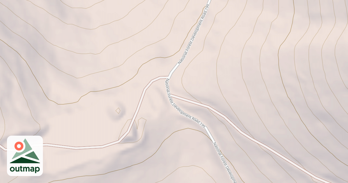 Map of Council Mountain