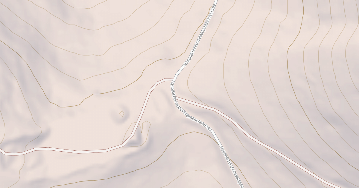 Map preview of Council Mountain