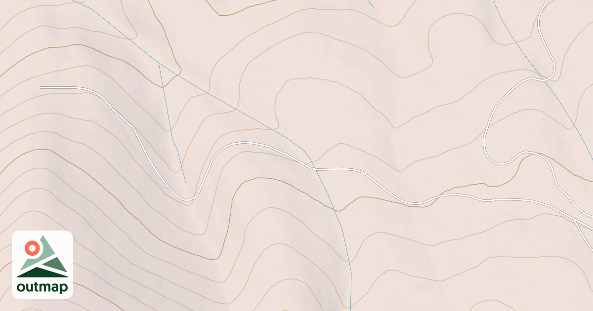 Map of FOX MOUNTAIN SPUR