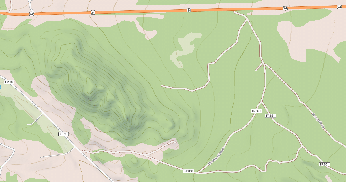 Map preview of GUNBARREL