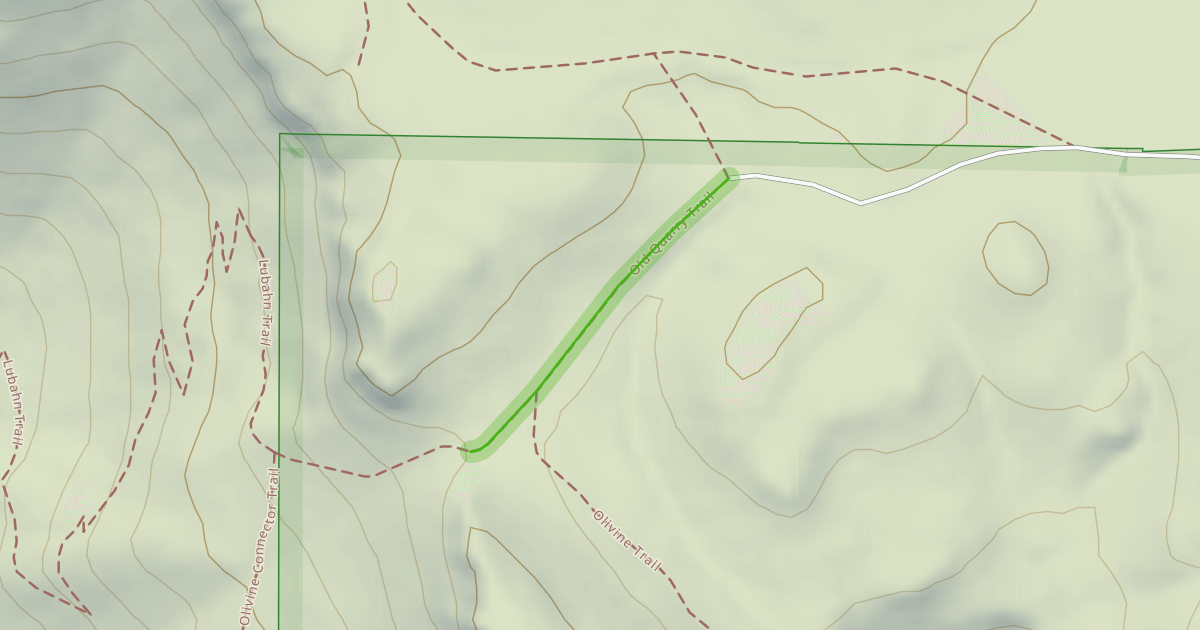 Map preview of Old Quarry Trail
