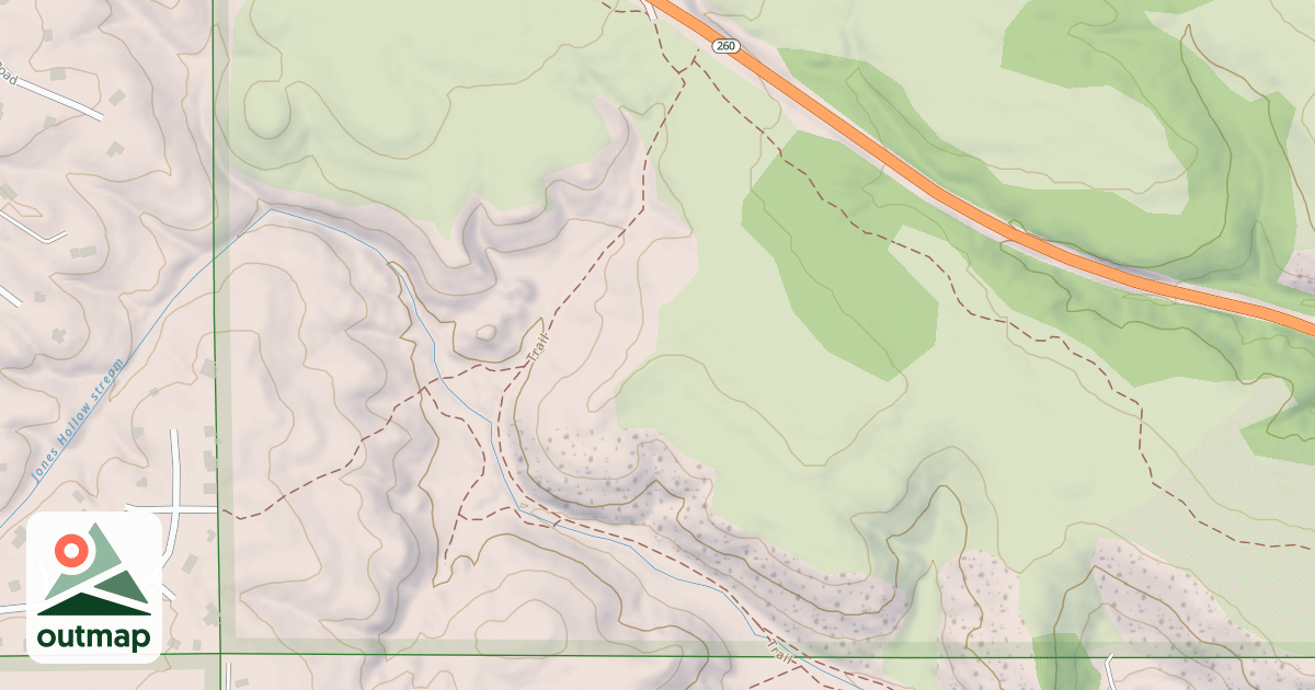 Map of USFS National Forest System Roads {815C0F33-CFCD-4017-807E-A4DF8F9C3D4F}