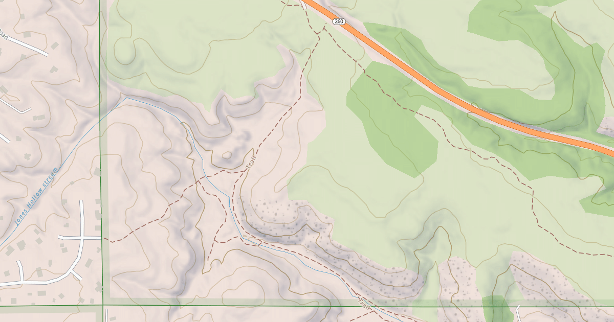 Map preview of USFS National Forest System Roads {815C0F33-CFCD-4017-807E-A4DF8F9C3D4F}