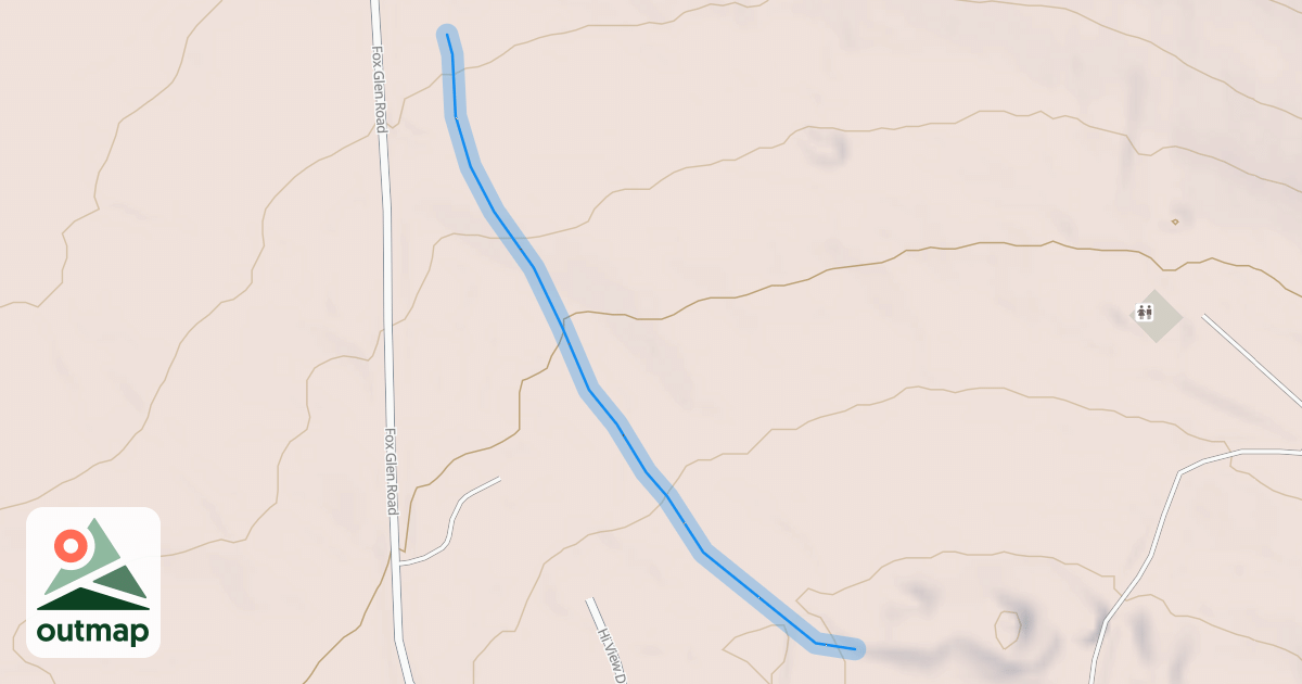 Map of West Deb's