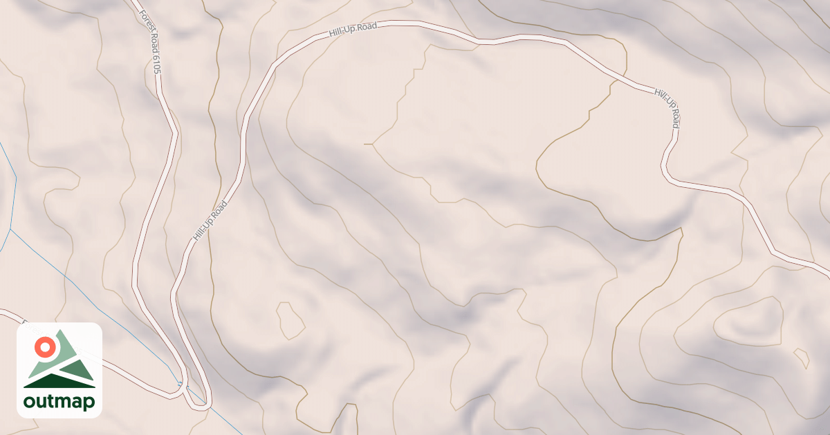 Map of HILL UP