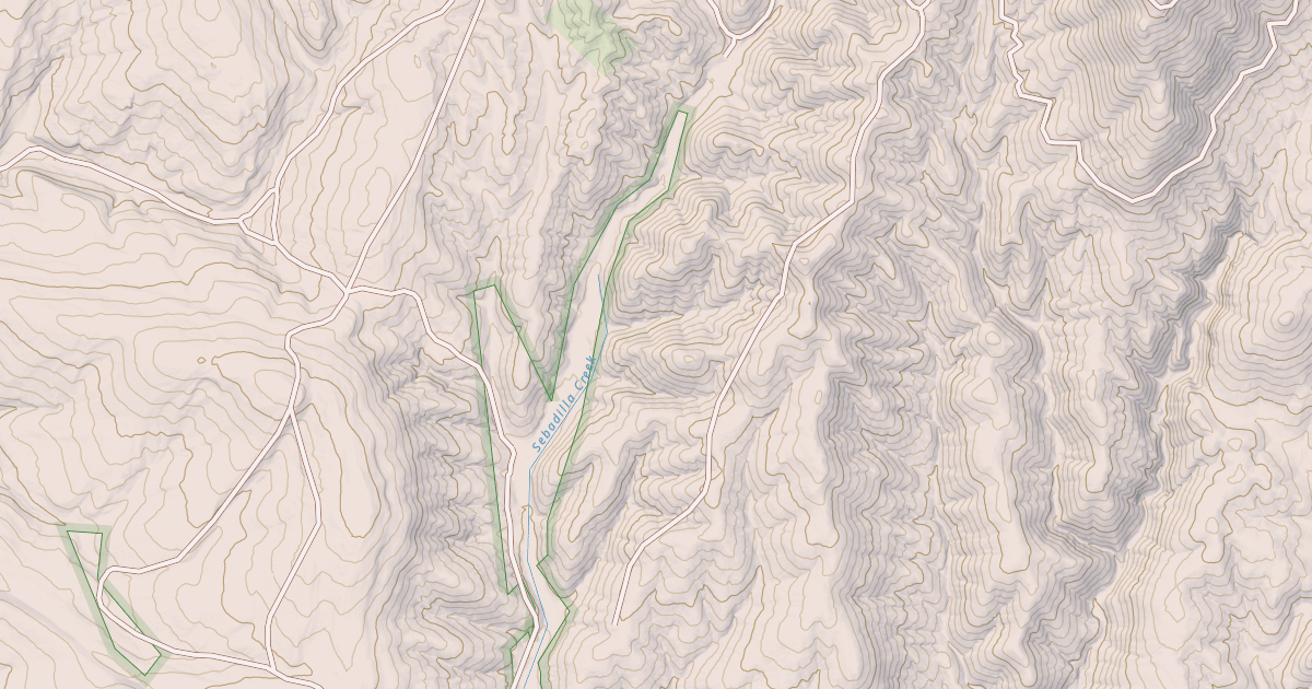 Map preview of USFS National Forest System Roads {58A498C4-AFF6-4935-8835-CFE84D91A3F2}