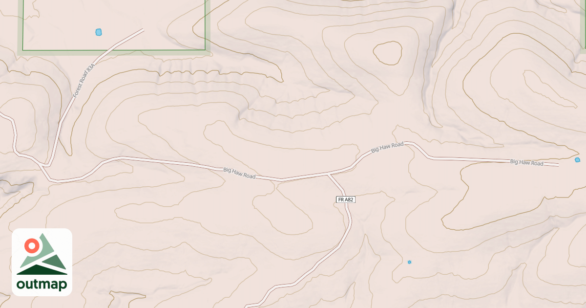 Map of BIG HAW