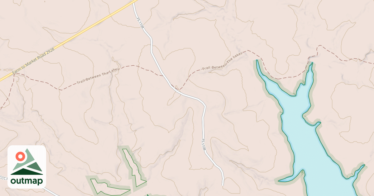 Map of MILES CREEK