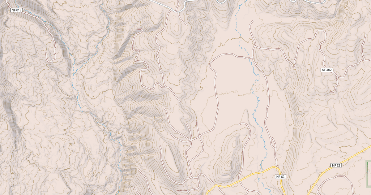 Map preview of USFS Motor Vehicle Use Map Roads {119587BF-FF18-4F03-B47F-8DAD698D700D}