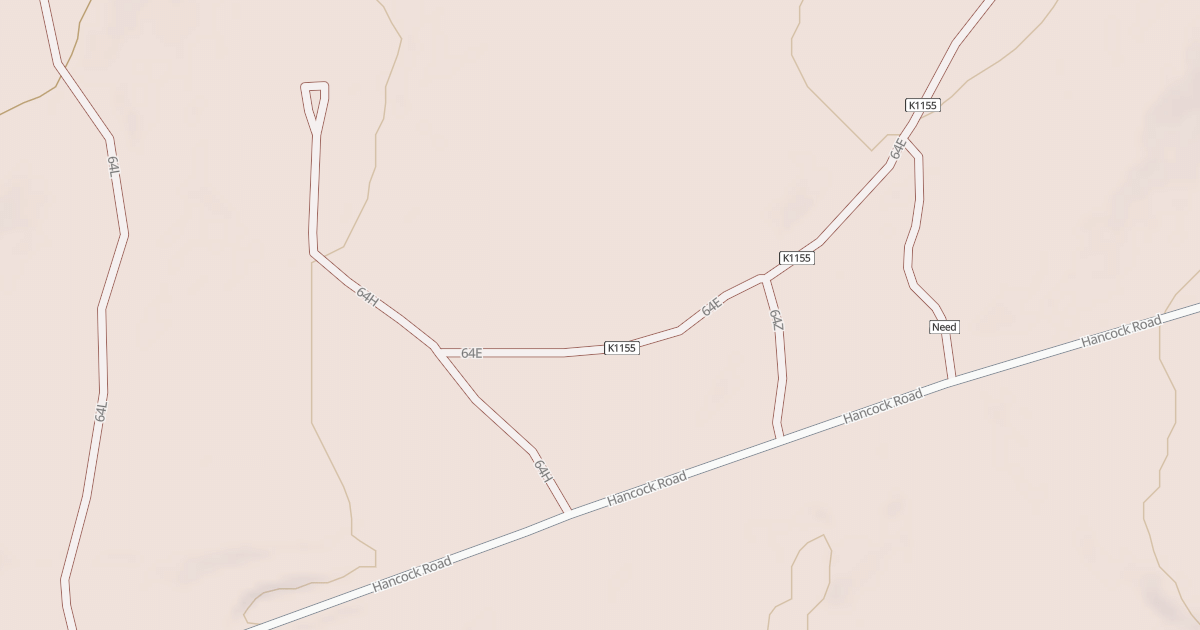 Map preview of BLM National GTLF Public Motorized Roads 0e8d33b9-2762-410f-a22c-50e5b8562614