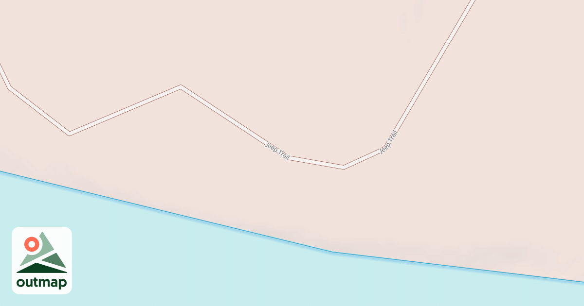 Map of Temporary Camps Estuary Route