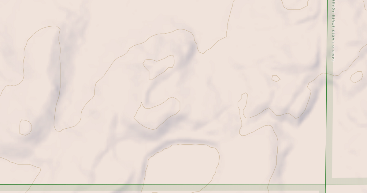 Map preview of Emily/Outing Trail