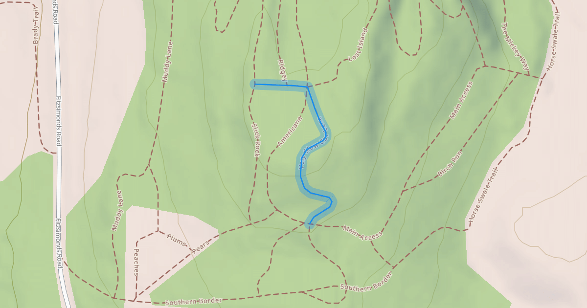 Map preview of Very Slow Car Lane