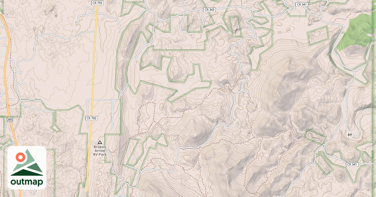 Map of GLEN ERIN