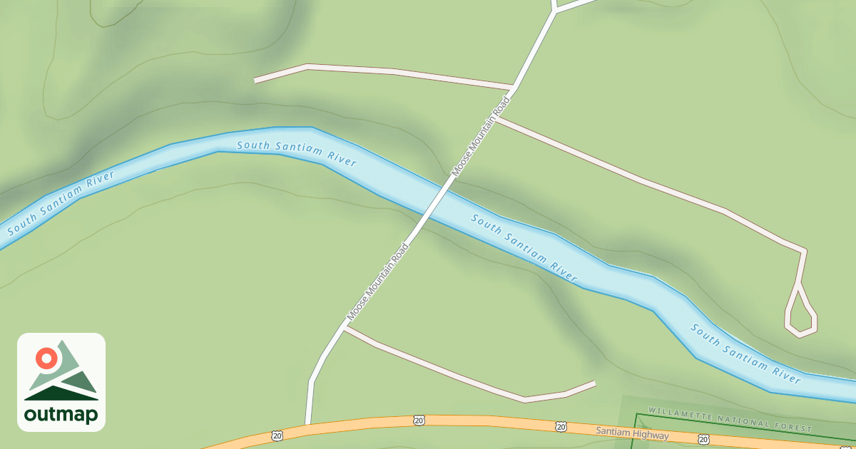 Map of MOOSE MOUNTAIN RD