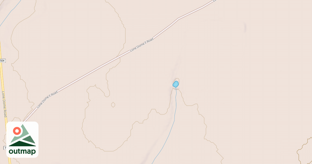 Map of LONE DOME F