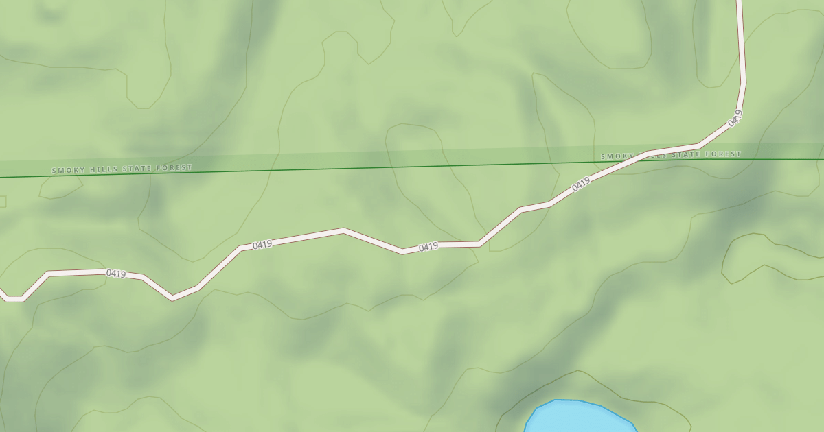 Map preview of Smoky Hills