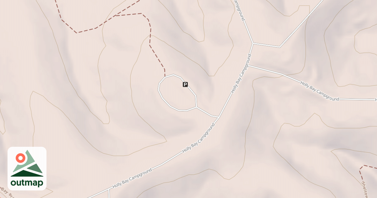 Map of HOLLY BAY