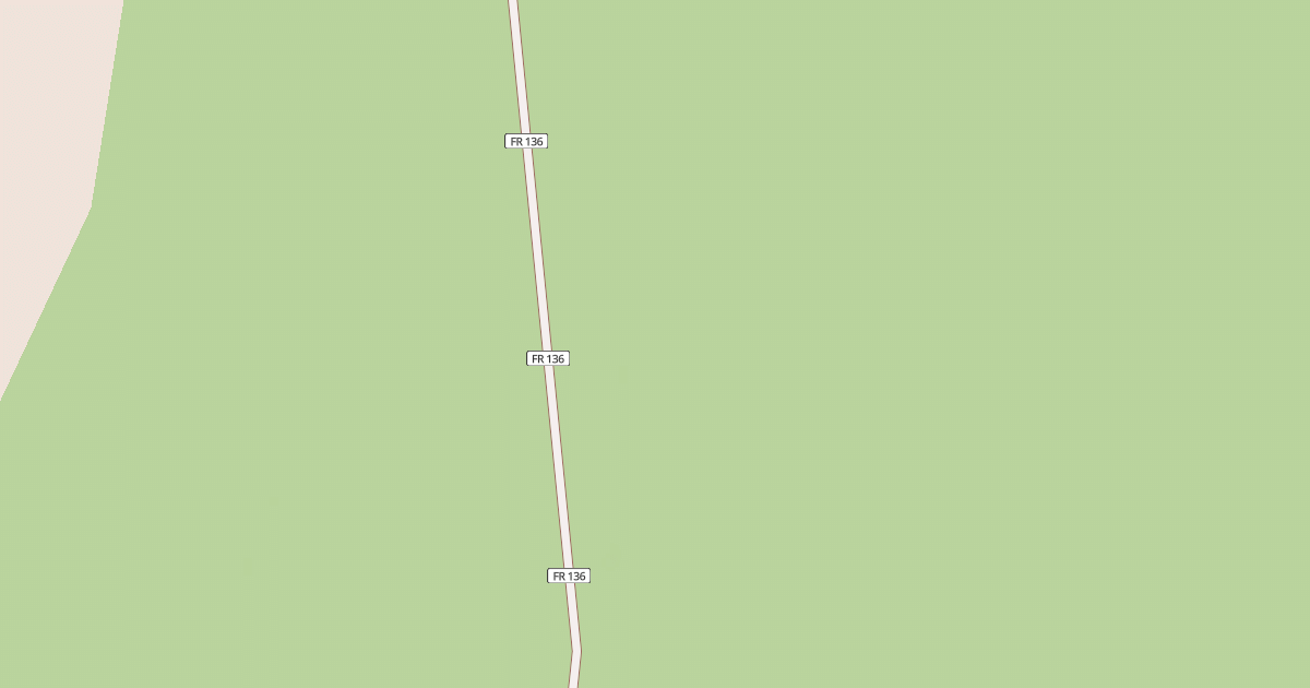 Map preview of FR 136M