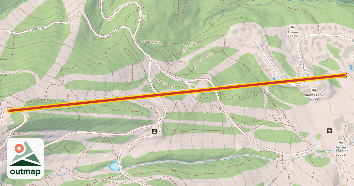 Map of Elk Quad