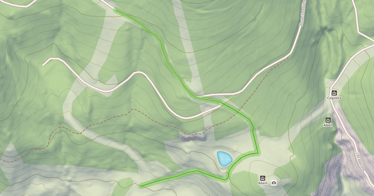 Map preview of Le Jas