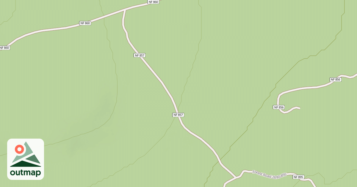 Map of Santiam Pass Ohv Atv Trail #16