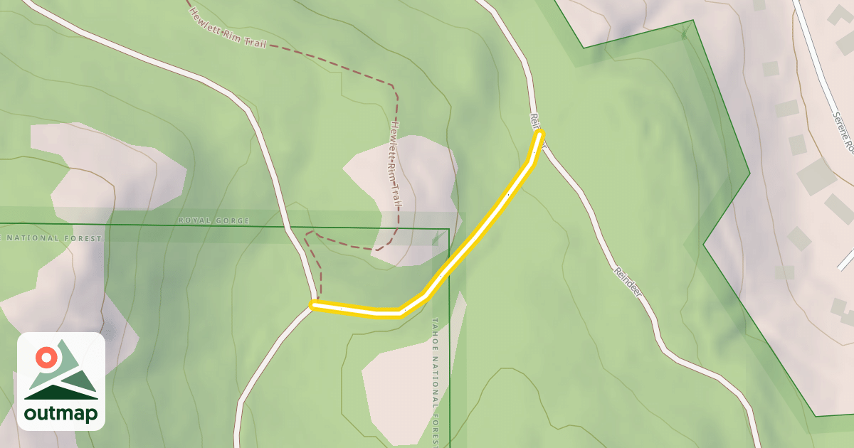Map of Half Hitch