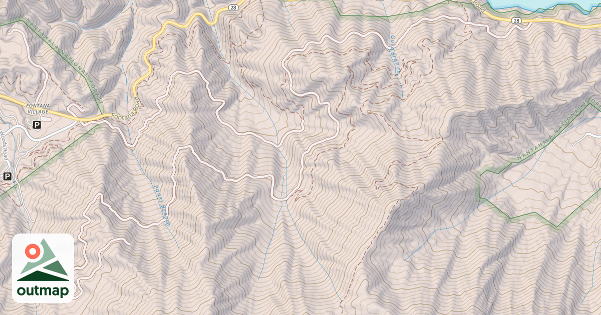 Map of FONTANA