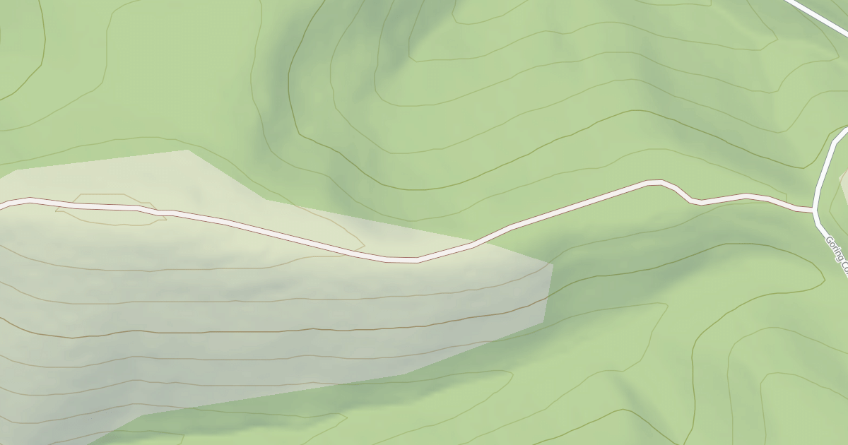 Map preview of NORTH GORGE CANYON