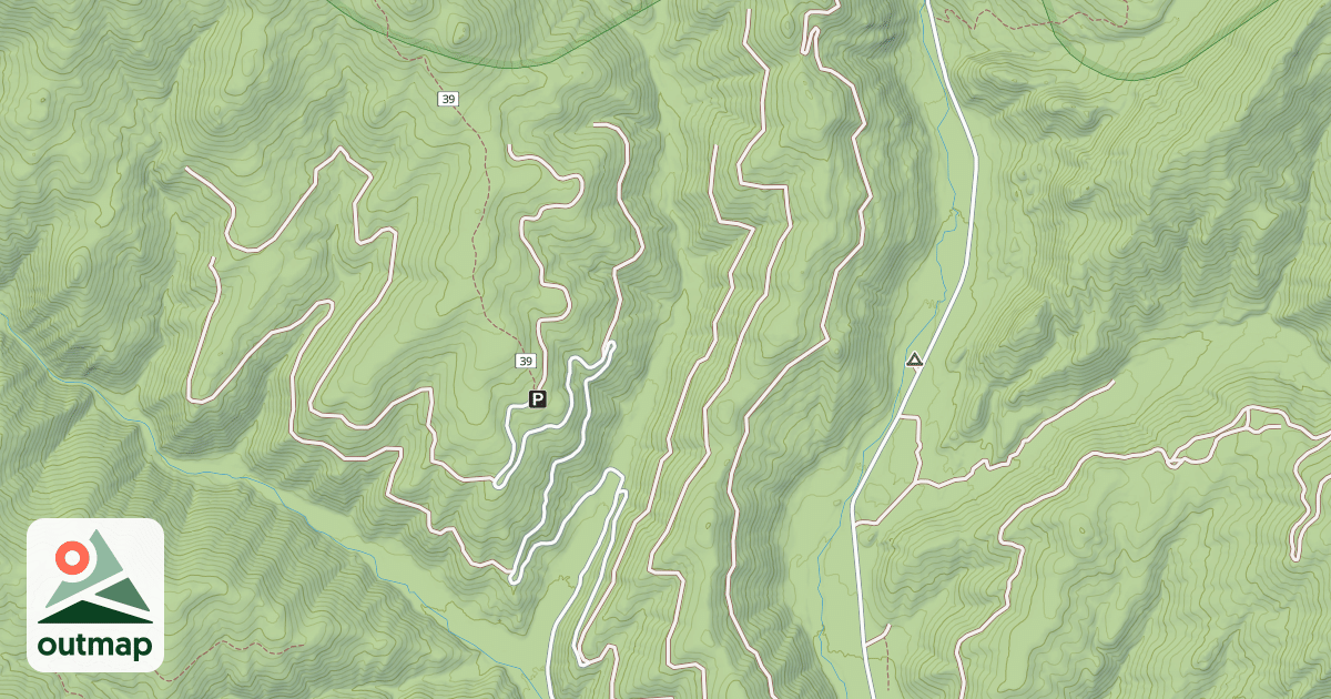 Map of (FDR) BUSH CREEK