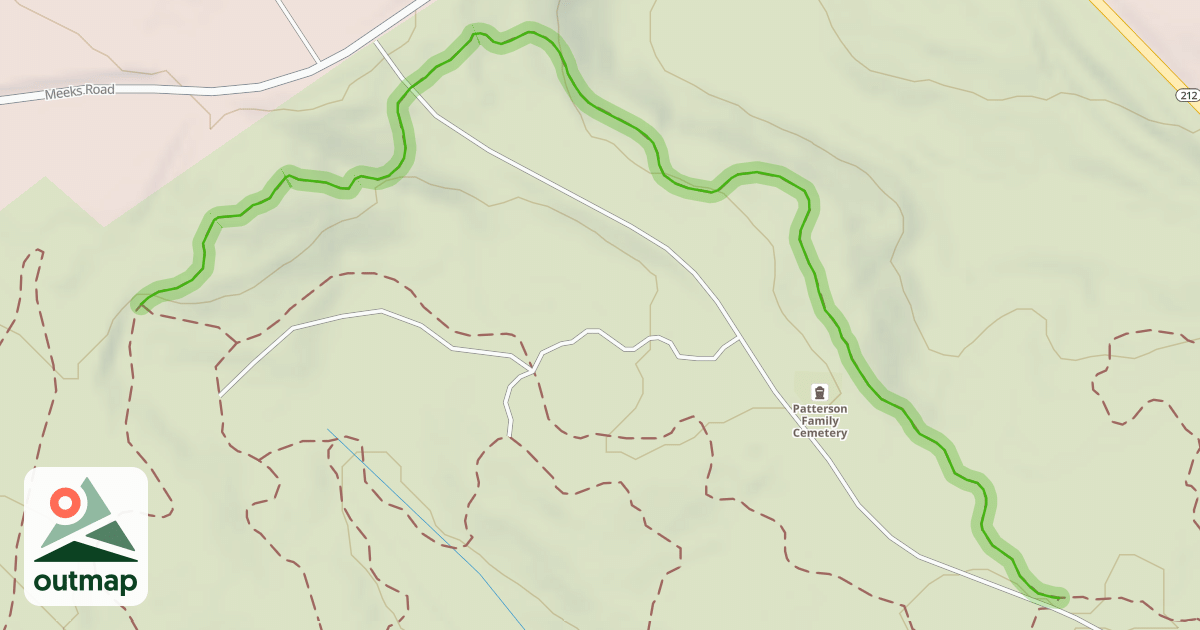 Map of Walter B. Williams Park MTB