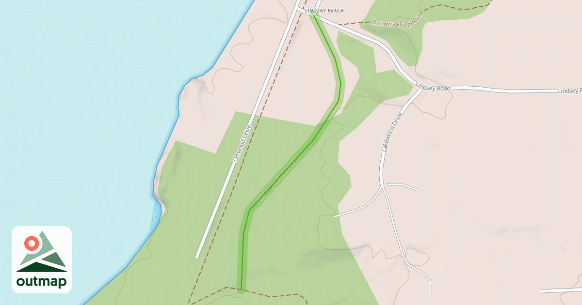 Map of Lindsay Connector