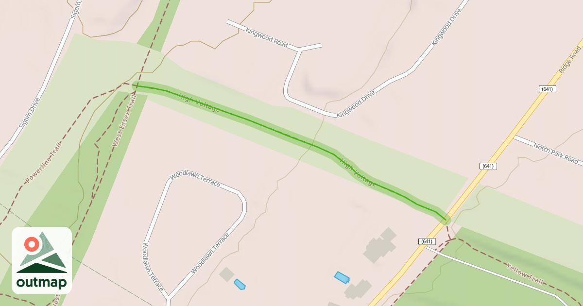 Map of High Voltage