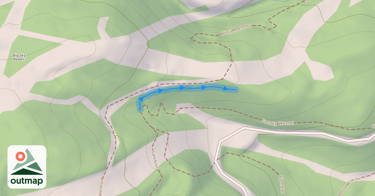 Map of Sneaky Weasel Connector