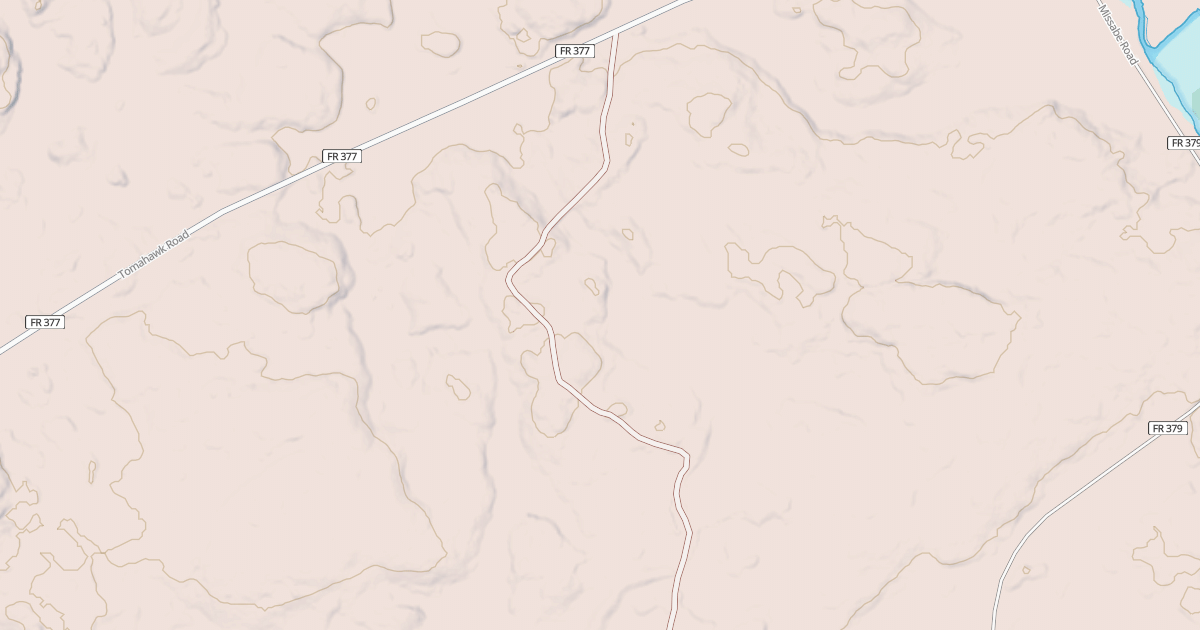 Map preview of NORTHWEST SPUR B