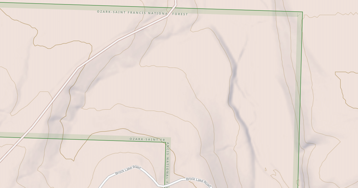 Map preview of USFS National Forest System Roads {0E827250-AA54-4B30-BA3C-E72B7F352EF0}