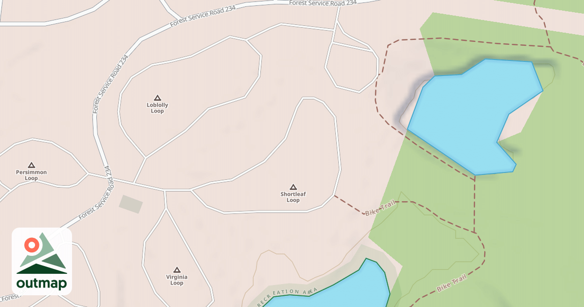 Map of P.C. SHORTLEAF CONNECTOR