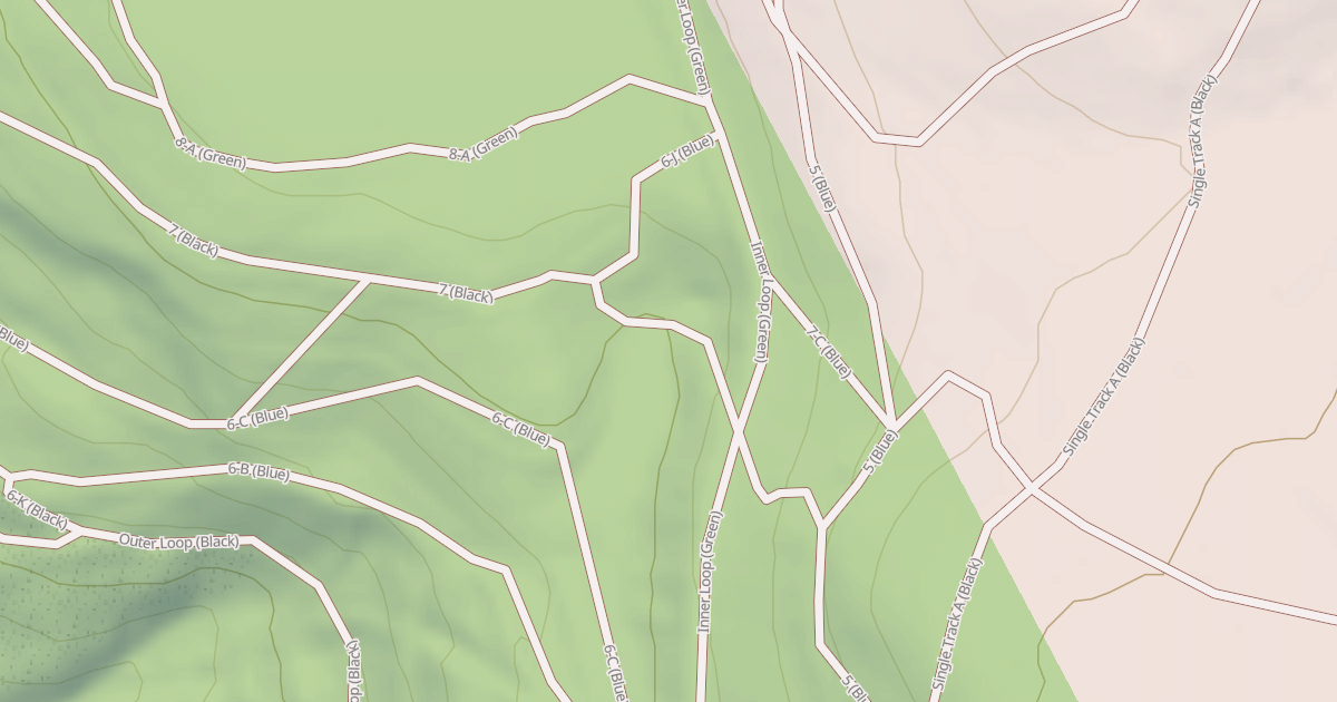 Map preview of Rock Run ATV Trails