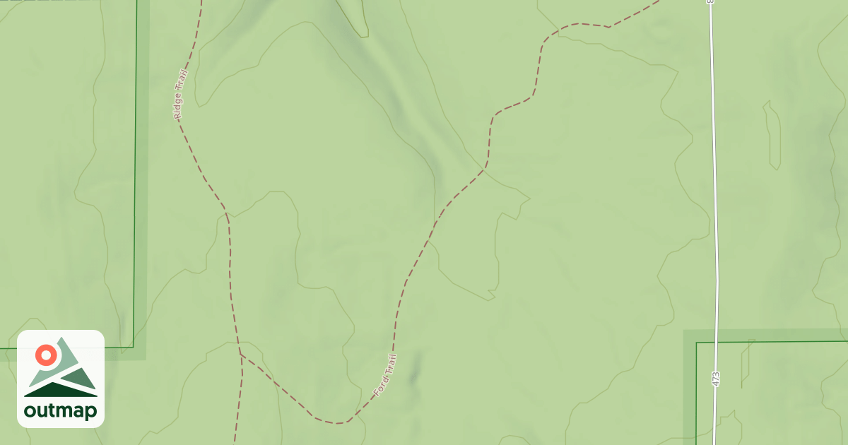 Map of TUDEE SPUR RD