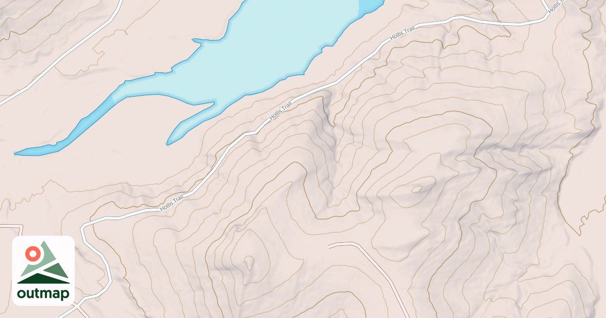 Map of HOLLIS TRAIL