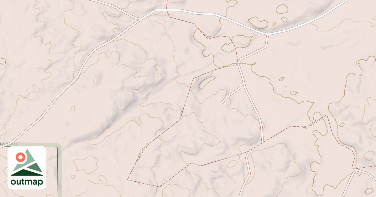 Map of Atlanta To Hunt Creek Mccct