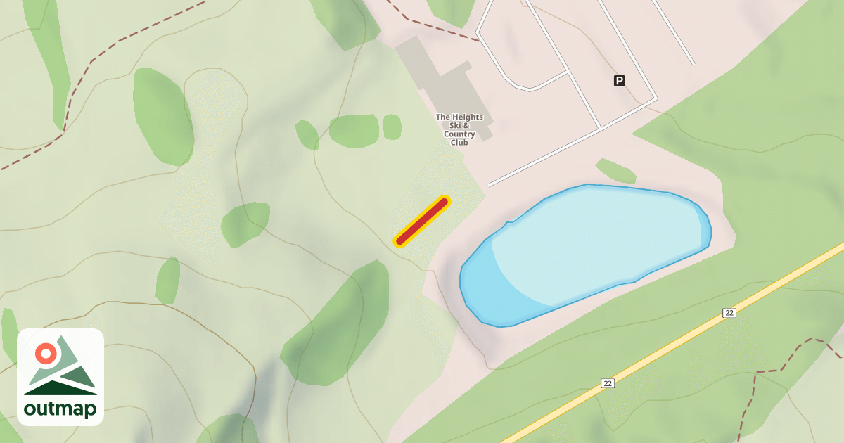 Map of Magic Carpet (E Lift)