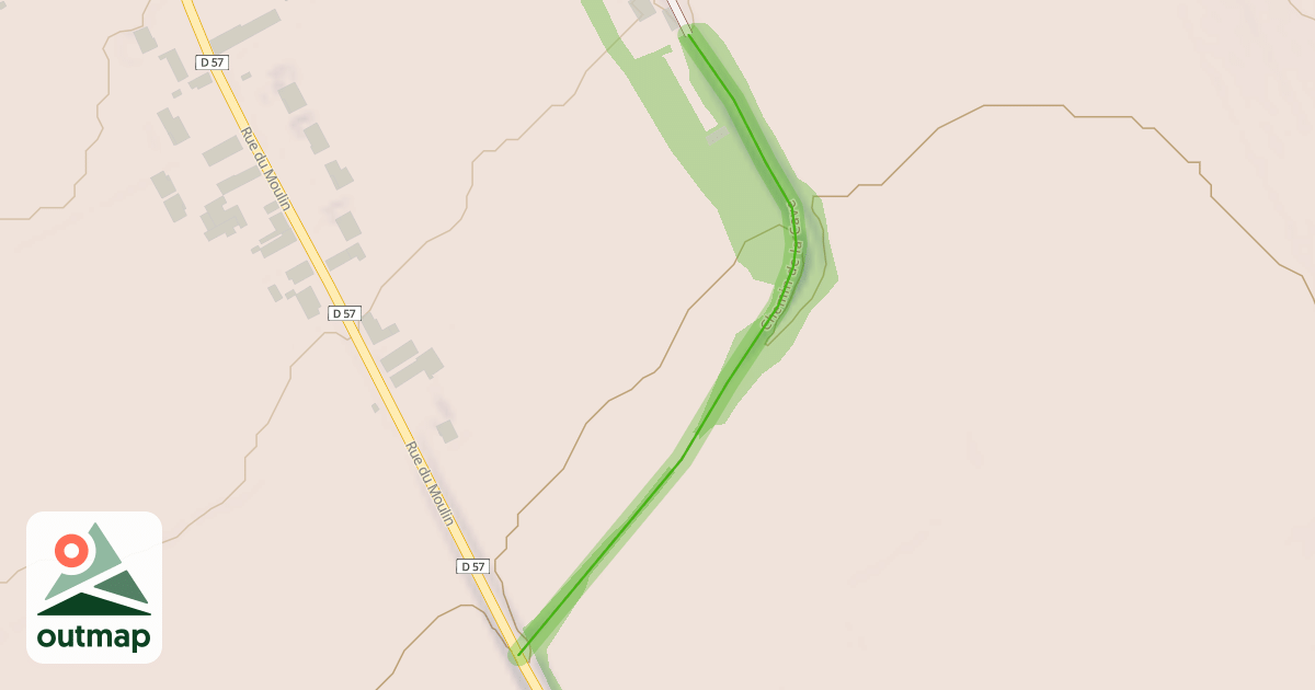 Map of Chemin de la Cave